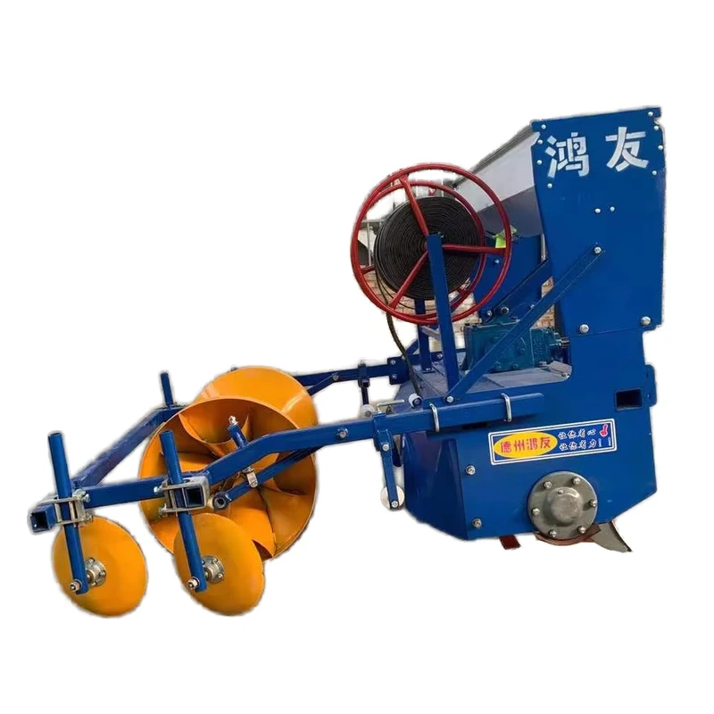 Tractor Driven Integrated Machine for Potato and Sweet Potato Ridge Mulching and Fertilization Farm Equipment