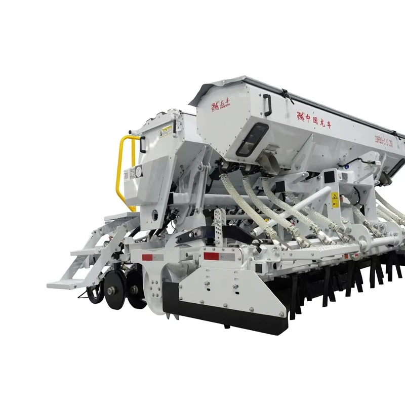 Tractor Mounted Gearbox Power Harrow Seeder 20 Row High Productivity Integrated Seedbed Preparation and Seeding Machine