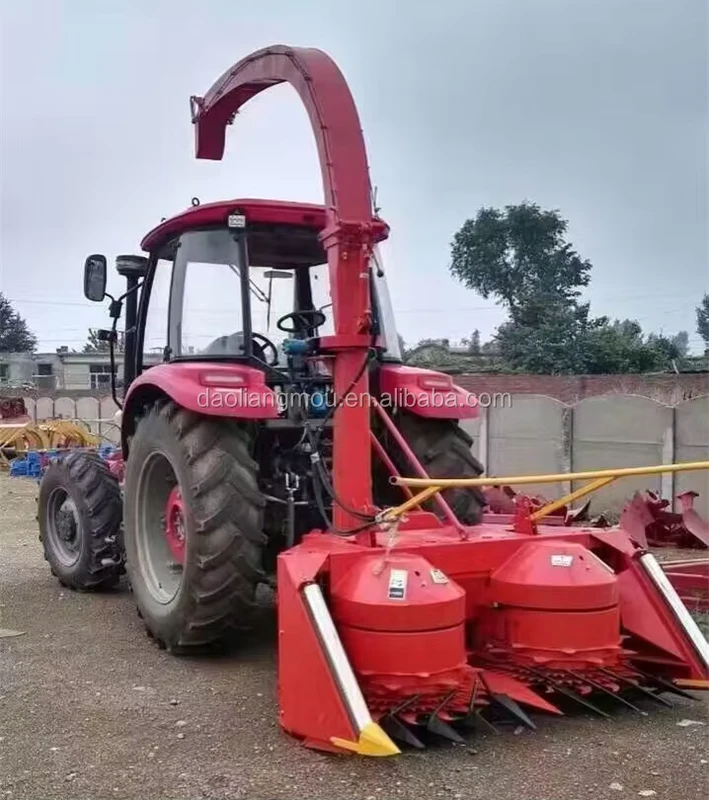 Tractor Rear Mounted PTO Driven Corn Silage Maize Combine Harvester