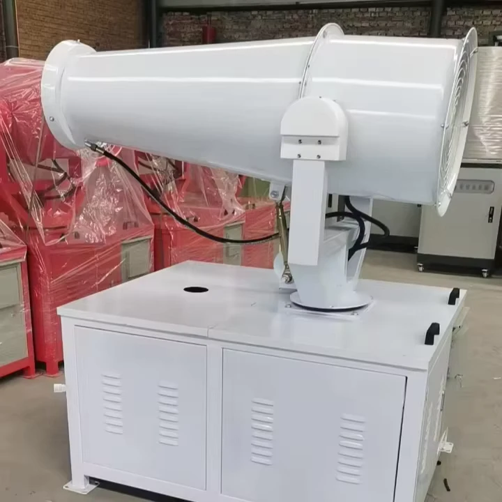 Trailer Mounted Fog Cannon Sprayer With Water Tank Mobile Dust Suppression Machine For Quarry Stockyard Dust Reduction Treatment