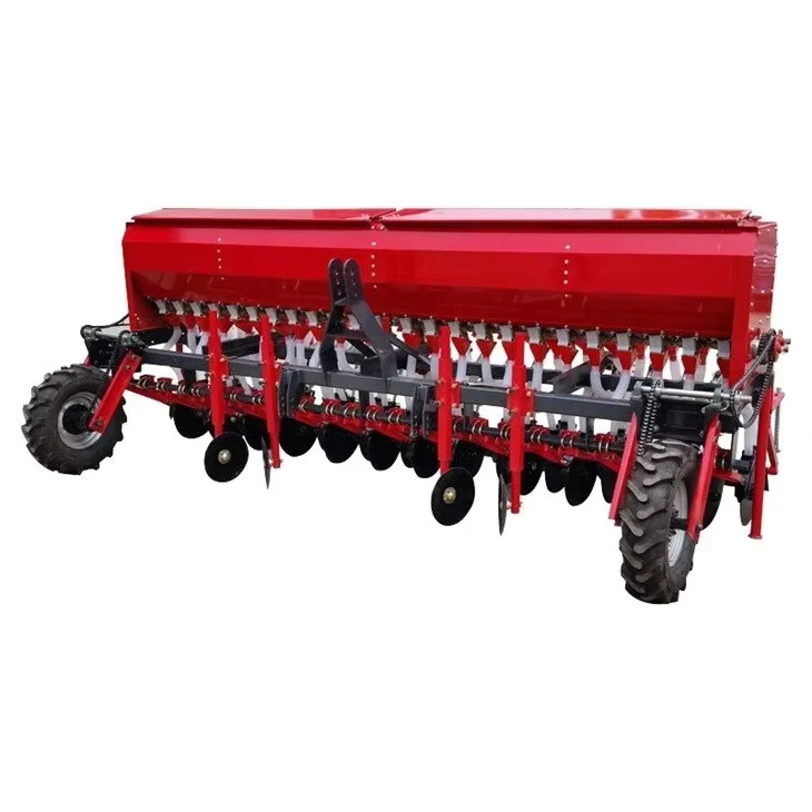 Type Tractor Hydraulic Mounted and Trailed Dual Purpose Control 16-36 Row Wheat Rice Seeder and Fertilizer Applicator