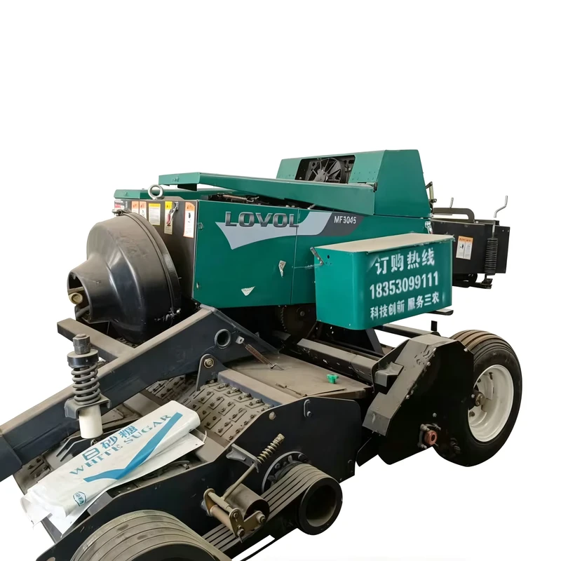 Used MF3045 Heavy Duty Square Baler Forage Straw Baling Machine Agricultural Gearbox 3 Months Warranty High Density Low