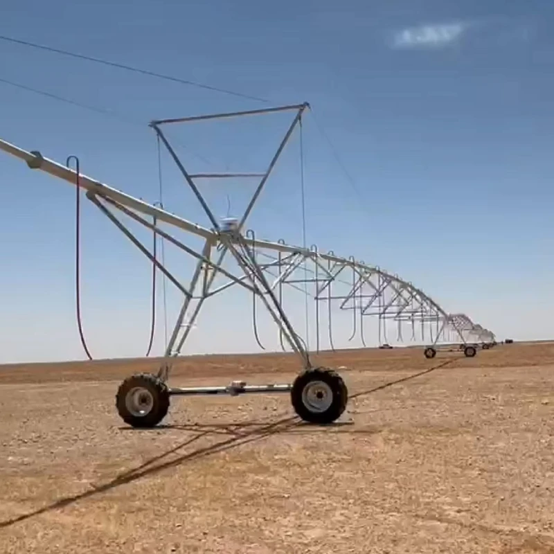 VEICHI Agricultural Farm Crop Watering 50 Ha Solar Equipment China Machine Cost Price Center Pivot Irrigation System for Sale