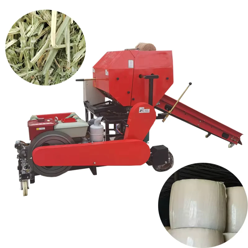 diesel Wrap Round square Silage Baler Wrapper Packing Machine in India