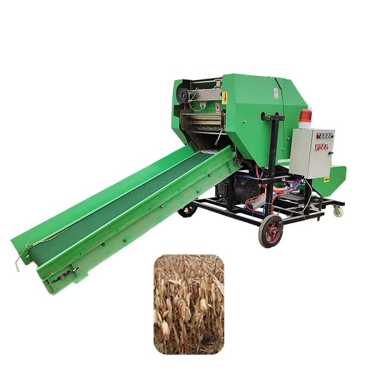 hay square Baler Straw Baler Picker Stacker Machines Electric hay Baler